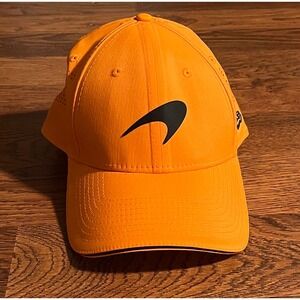 New Era McLaren Formula 1 Team 9FORTY Snapback Hat Papaya Orange Mens OSFM